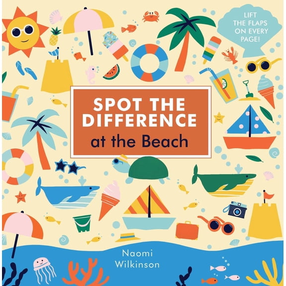 Pre-Owned Spot the Difference At the Beach (Board Book)
