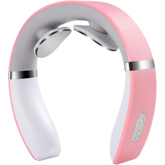 Neck Massager with Heat, 10 Adjustable Settings & 16 Strength Levels, Wearable Electric Neck Massager with USB-C Rechargeable Design, Lightweight Hands-Free Neck Comfort Device