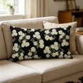 thumbnail image 5 of Black Series Green Hydrangea Decorative Cover Southern Floral Summer Outdoor Sofa Fiber, 5 of 5