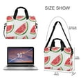 thumbnail image 3 of FORMRS 16" Laptop Sleeve Bag Carrying Case with Handle Travel Shoulder Briefcase, White Watermelon, 3 of 8