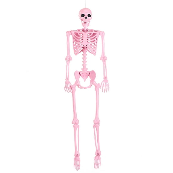 Poseable Crazy Bones Skeleton in Pink Decoration