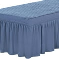 thumbnail image 4 of veasfak Jupe de Table de Massage avec Trou pour le Visage 21 Pouces de Chute Bleu, 4 of 6