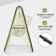 thumbnail image 5 of Zimtown 660LB Heavy Duty Hammock Chair Set, Indoor/Outdoor Hanging Swing with Stand & Cushion, Beige, 5 of 7