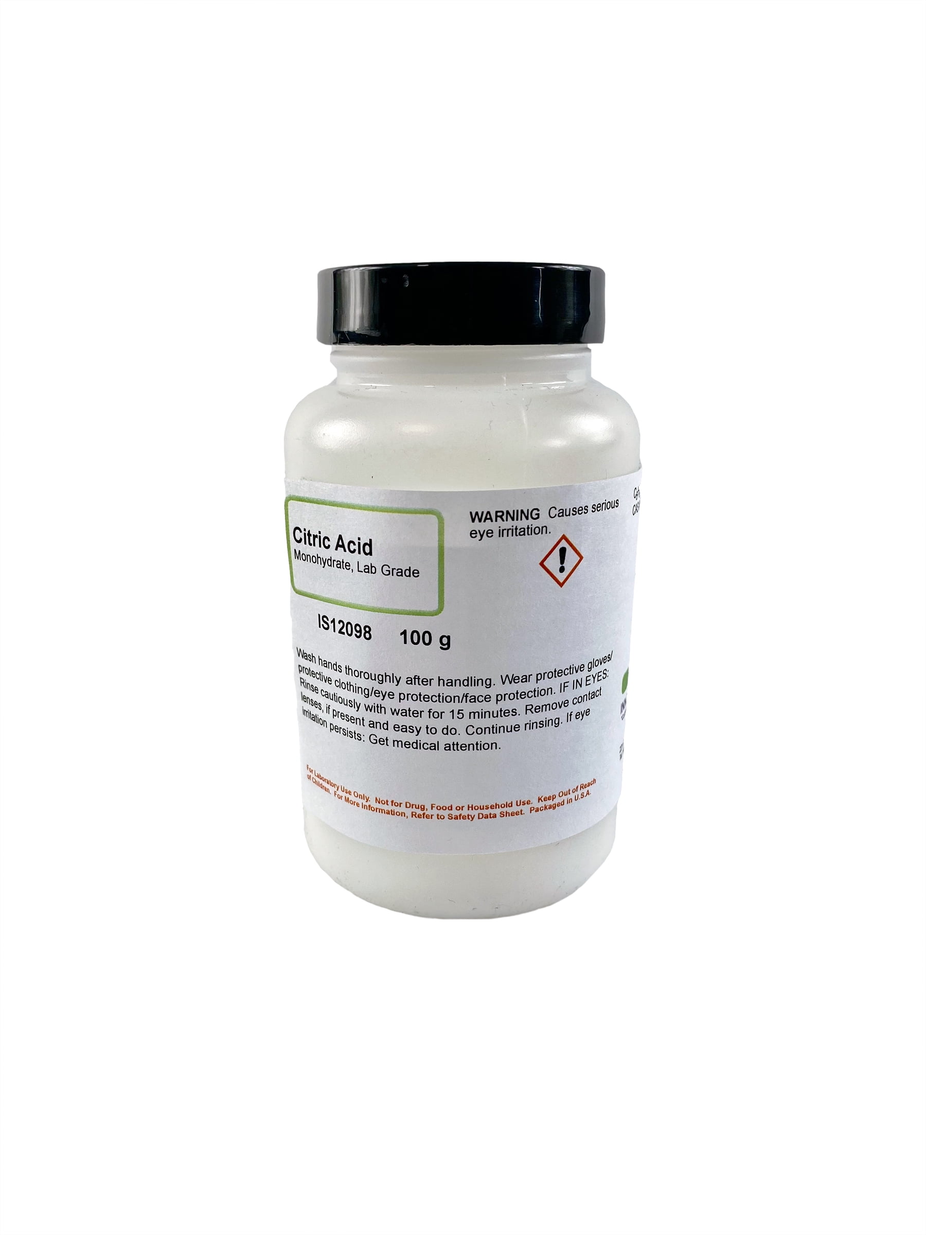 Citric Acid Monohydrate Granules, 100g Laboratory Grade The Curated