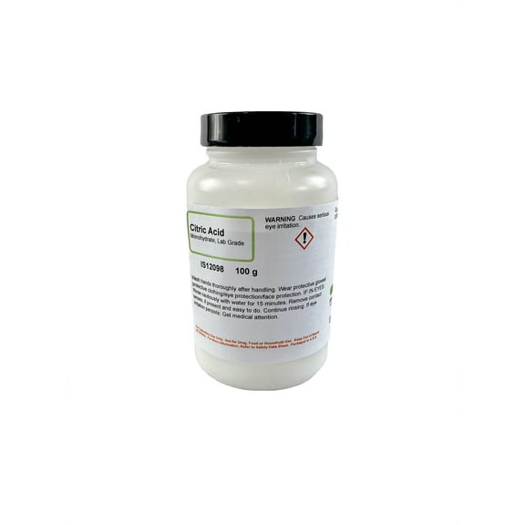 Citric Acid Monohydrate Granules, 100g - Laboratory Grade - The Curated Chemical Collection by Innovating Science