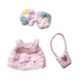 thumbnail image 4 of Ropa para muñecas, vestido de fiesta, regalo para niñas, llavero, accesorio de ropa hecho a mano para muñecas de 6,69 pulgadas, niñas pequeñas de 5 a estilo D, 4 of 7