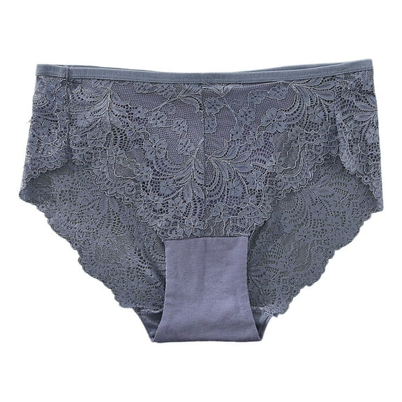 Women's Lace Panties Soft Stretch Hipster Underwear Comfortable Breathable Sexy Ladies Briefs