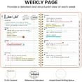 thumbnail image 4 of 2026-2027 Monthly Planner, jun 2026 - jul 2027,large planner 2026-2027  Large Size Agenda, Calendar, 12 Month Tabs, Flexible Plastic Cover, 100 GSM Thick Paper,, 4 of 4