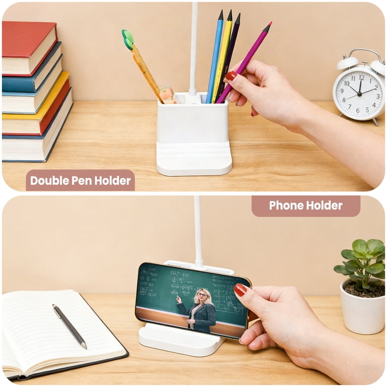 DAYBETTER LED Desk Lamp with Pen Holder and USB Port photo 3