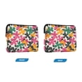 thumbnail image 7 of FORMRS 13"-13.3" Laptop Sleeve Protective Case Soft Carrying Quilted Computer Bag Cover, Pink Floral Blooms, 7 of 7