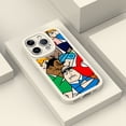 thumbnail image 4 of "Mantenga su iPhone seguro y moderno con una funda de goma TPU flexible a prueba de golpes con estampados de dibujos animados", 4 of 4