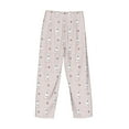 thumbnail image 5 of Xecao Cute Poodle Dog Men's Straight Lounge Pajama Pants: The Ultimate in Comfortable Sleepwear, 5 of 9