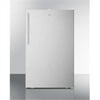 Accucold FS407LBI7SSHV 39.5 x 20 in. Built-in Manual Defrost Freezer with Lock - White
