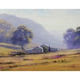 thumbnail image 2 of Gercken, Graham 14x12 White Modern Wood Framed Museum Art Print Titled - Lithgow Valley, 2 of 4