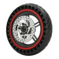 thumbnail image 1 of Neumático trasero scooter eléctrico rojo NikouMX, 1 of 8