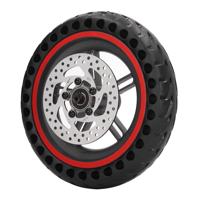 Neumático trasero scooter eléctrico rojo NikouMX
