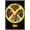 Barnwood Framed Version, variant on Marvel Animation X-Men '97: Season 2 (2026) - X Logo Wall Poster, 14.725" x 22.375"