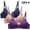 Multicolor A2, variant on Women 3PC Wireless Double Hook Front Close Breathable Total Coverage Cozy Bra