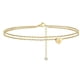 thumbnail image 1 of Pulseras En Playa con Inicial de Corazón onlyliua 2022 Tobillera Delicada En Capas Rellenas de Oro 14 Quilates, 1 of 1
