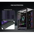 thumbnail image 5 of Hoengager Astral Plus Gaming PC -AMD Ryzen 7 9800X3D 8-Core 5.2 GHz-RTX 5070 12GB-32GB DDR5-1TB PCIe +1TB SATA SSD -ARGB Software-Windows 11 -Black, 5 of 13