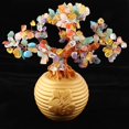 thumbnail image 1 of Mini Árbol de Cristal Bonsai Feng Shui perfecl Decoración para Hogar Multicolor, 1 of 8