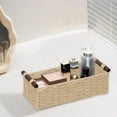 thumbnail image 2 of zhangmingg Woven Wicker Home Storage Organizer for Bathroom and Countertop Paper Towel Holder, 2 of 5