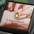thumbnail image 5 of To My Girlfriend No Longer Girlfriend Forever Necklace w Message Card, 5 of 20