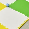 thumbnail image 4 of de juego de espuma Tapetes de yoga de rompecabezas de bebé de EVA de juguete para con bordes Fácil de cortar Amarillo Verde Blanco16 Zulema Alfombras de juego de espuma, 4 of 4