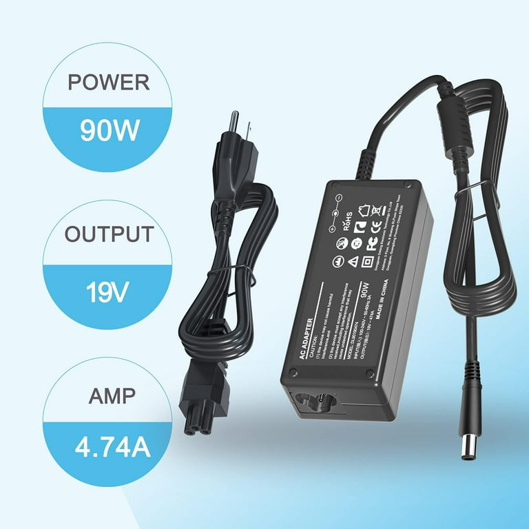 Zmoon 90W AC Adapter for HP Pavilion All-in-One Desktop PC 18 to