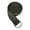 Army Green, variant on Muka Yoga Strap Adjustable Cotton Stretch Band with Metal D-Ring Buckle, 8FT Yoga Belt for Workout - Black