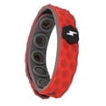 thumbnail image 3 of Pulsera de silicona para eliminar la electricidad estática, inalámbrica, con iones negativos, para hombres y mujeres, color rojo., 3 of 14