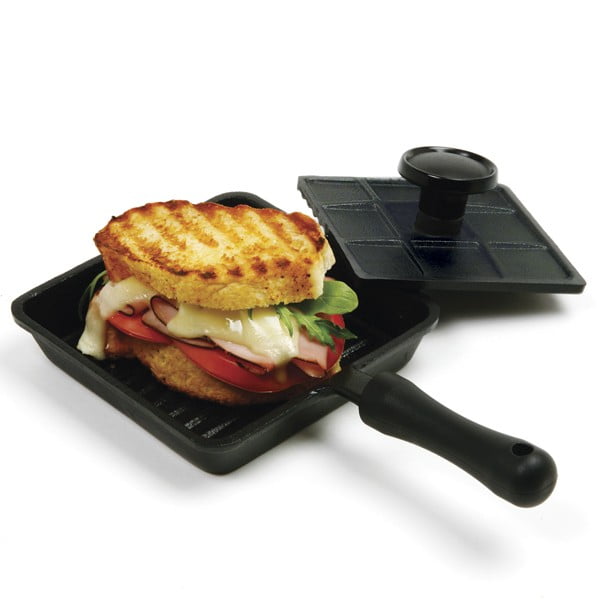 Norpro Cast Iron Mini Panini Pan with Press Walmart Canada
