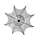 thumbnail image 2 of Polea del motor de la lavadora Rueda de enfriamiento Pieza de la lavadora Accesorio de Diámetro del orificio de 12 mm Metal resistente y confiable, 2 of 10