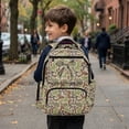 thumbnail image 5 of Binienty Camouflage Bow Boys School Backpack Age 8-12 Heavy Duty Lightweight Bookbag with Side Pockets School Bag Children Back to School Gifts, 5 of 8