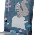 thumbnail image 3 of Funda protectora elástica para asiento de taburete de silla de comedor, para cocina, hotel, bar Ardilla, 3 of 7