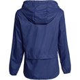 thumbnail image 2 of HAHDAXIA Women Raincoat Lightweight Waterproof Rain Jacket Packable Cycling Jacket Windbreaker for Outdoor, 2 of 7