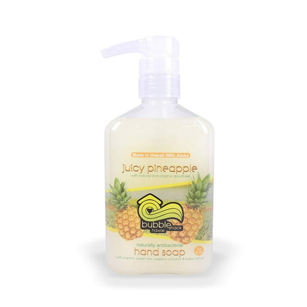 Bubble Shack Hand Soap, 12oz Juicy Pineapple - Walmart.com - Walmart.com