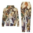 thumbnail image 2 of Genshin Impact Unisex Adult Sweatsuits Hoodie & Sweatpants Long Sleeve Hooded Sweatshirt Matching Joggers Tracksuit Sets 4XL, 2 of 9
