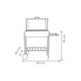 thumbnail image 3 of ASADOR PARA CARBÓN TIPO BARRIL Urban Home OB6127, 3 of 5