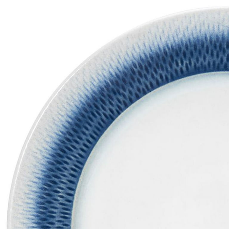 Pfaltzgraff Eclipse Blue Stoneware 16 Piece Dinnerware Set