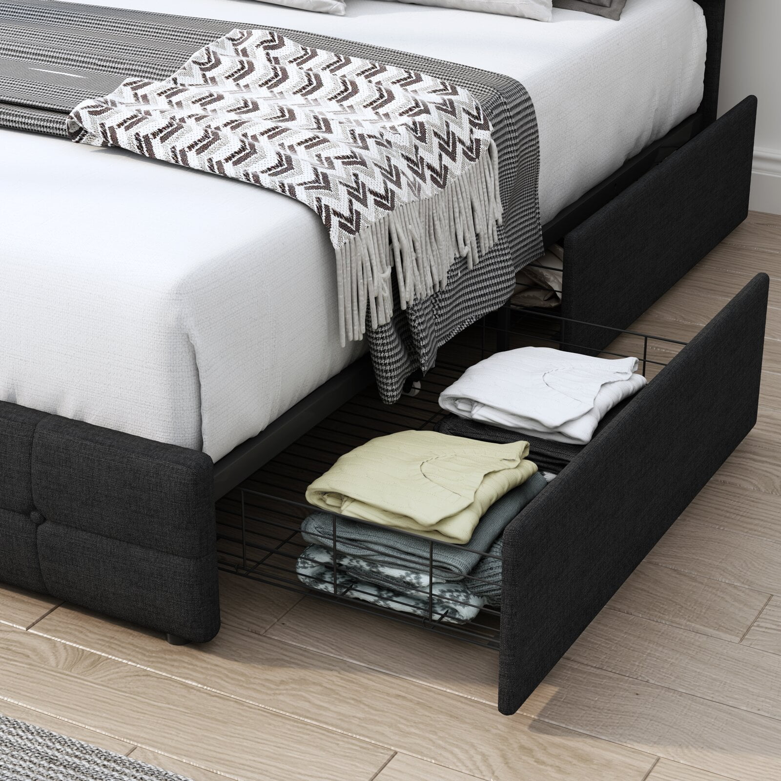 Queen platform 2024 box spring