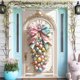 thumbnail image 4 of Cortina de Puerta de Pascua Adecuada para Grandes Suministros de Fiesta, Decoración de Pared de Jardín, Fondo de Decoración Navideña, 4 of 6