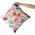 thumbnail image 3 of Spring Pillow Covers 18×18 Inch Set of 2 Colorful Floral Seasonal Decorative Indoor Throw Pillow Covers Cushion Cover for Spring Summer Home Decor Bedroom Living Room Couch Sofa Bed, 3 of 6