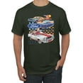 thumbnail image 1 of Wild Bobby, Ford Mustang II Supercoupe 1977 Cars and Trucks Men Graphic Tee, Forest Green, Large, 1 of 6