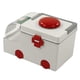 thumbnail image 3 of Caja De Medicina Caja De Almacenamiento De Medicina De Gran Capacidad De Doble Capa Con Forma De Ambulancia Linda Con Portátil, 3 of 7