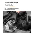 thumbnail image 2 of 100 Piezas Guantes de Nitrilo Desechables Industriales Gruesos con Textura de Diamante, Sin Látex, para Mecánicos Pesados, Color Negro, Talla L, 2 of 5