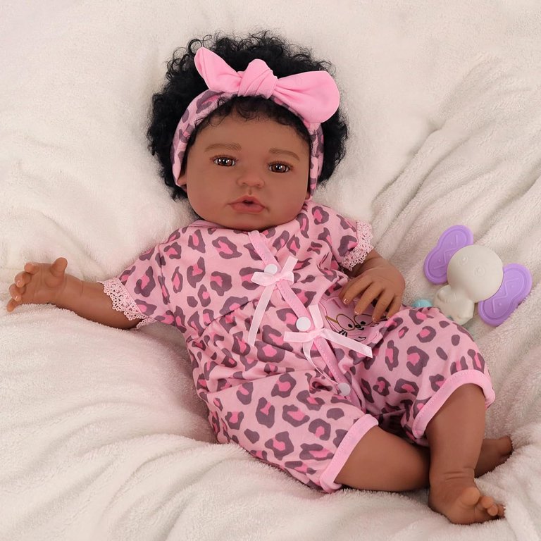 RSG 17-Inch Reborn Baby Doll With Hand-Rooted Hair photo 4