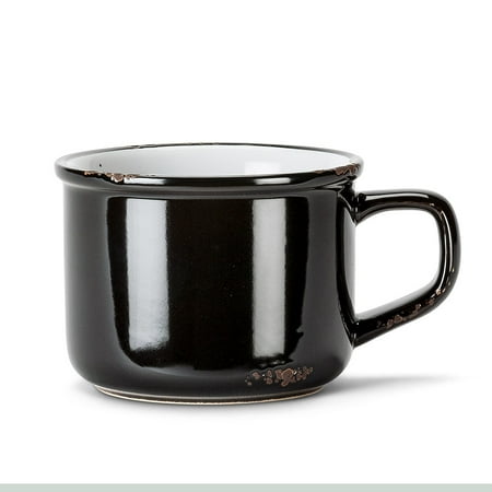 

Set of 12 Enamel Look Cappuccino Mug