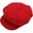 thumbnail image 6 of CoCopeaunts Newsboy Hats for Women Solid Plain Octagonal Newsboy Cap Men Ladies Casual Hat Winter Beret Women Painter Cap, 6 of 7