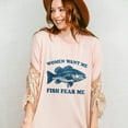 thumbnail image 5 of Women Want Me Fish Fear Me T-Shirt – Funny Fishing Graphic Tee, Humorous Outdoor Shirt for Anglers, Fishermen & Boating Lovers, 5 of 7